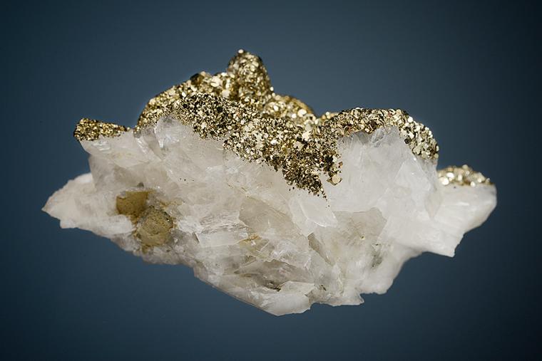 PYRITE on CALCITE